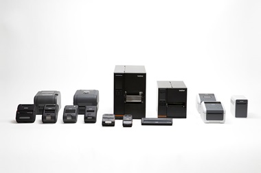 Brother range of mobile, desktop and industrial thermal label printers